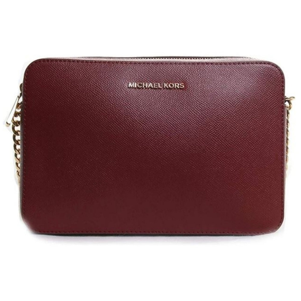 Michael Kors Burgundy Crossbody Bag EUC
